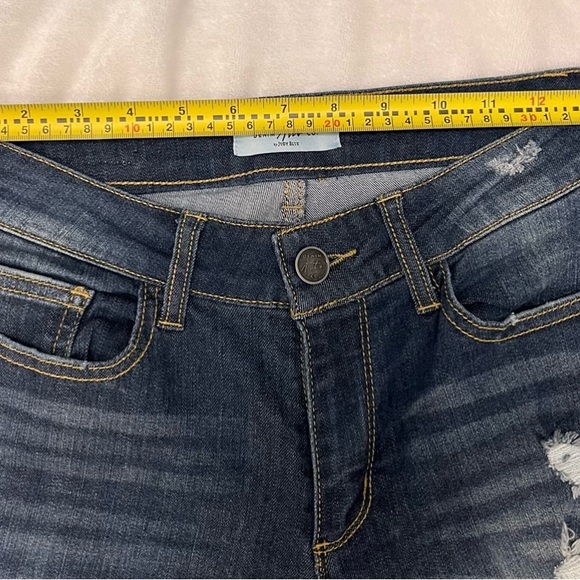 Judy Blue Denim Arts Co Jeans Straight Leg Distressed stretch 9/29 - Picture 10 of 12